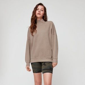 TNA Cozy Fleece Mock Neck